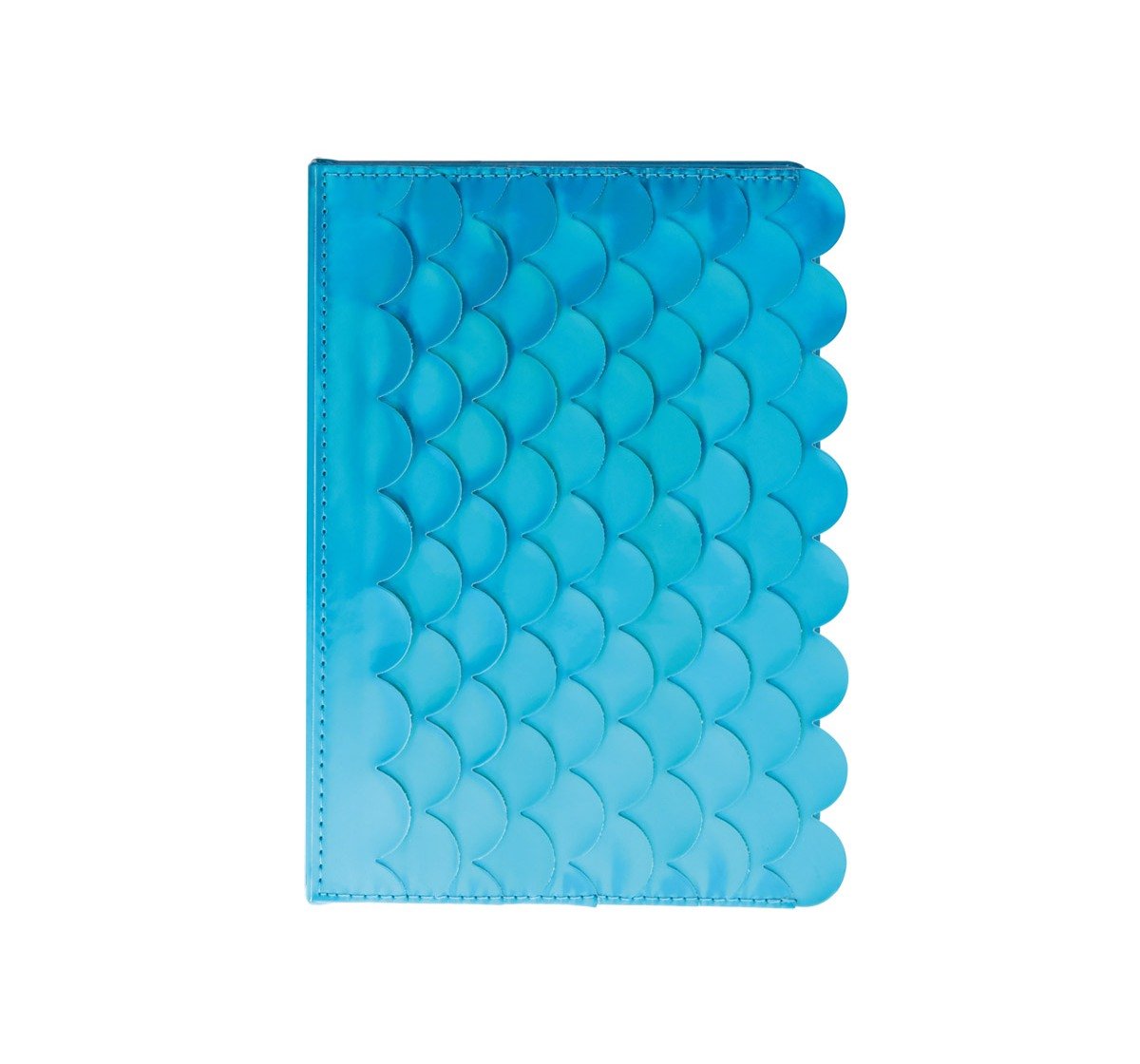 Syloon Metallic - Mermaid Blue Holo Pu A5 Notebook Study & Desk Accessories for Kids age 5Y+ (Blue)