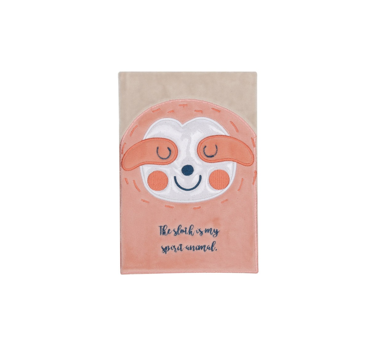 Syloon Sloth Llama - Sloth Fluffy A5 Notebook Study & Desk Accessories for Kids age 5Y+