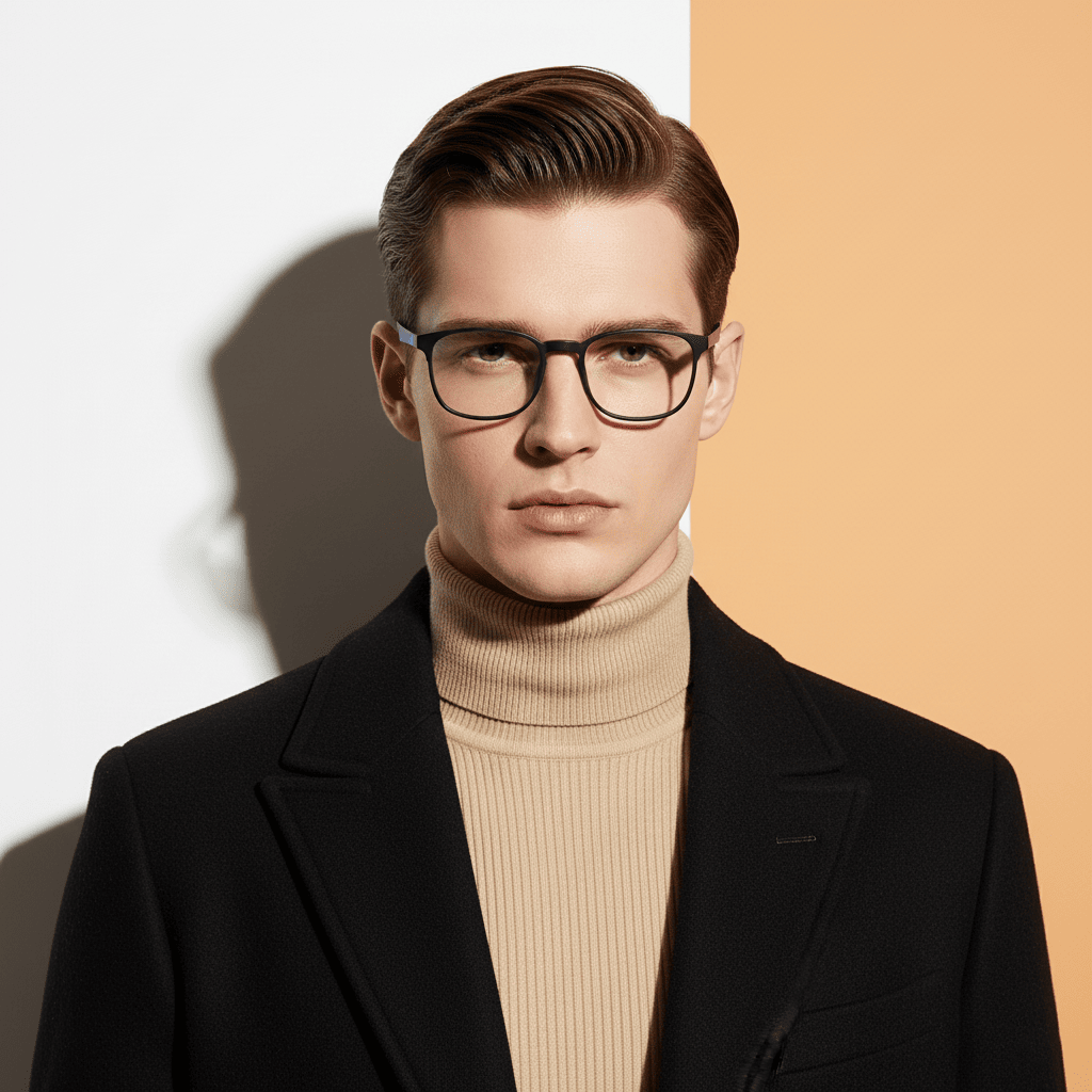 Blue Square Frame for Men ELITE