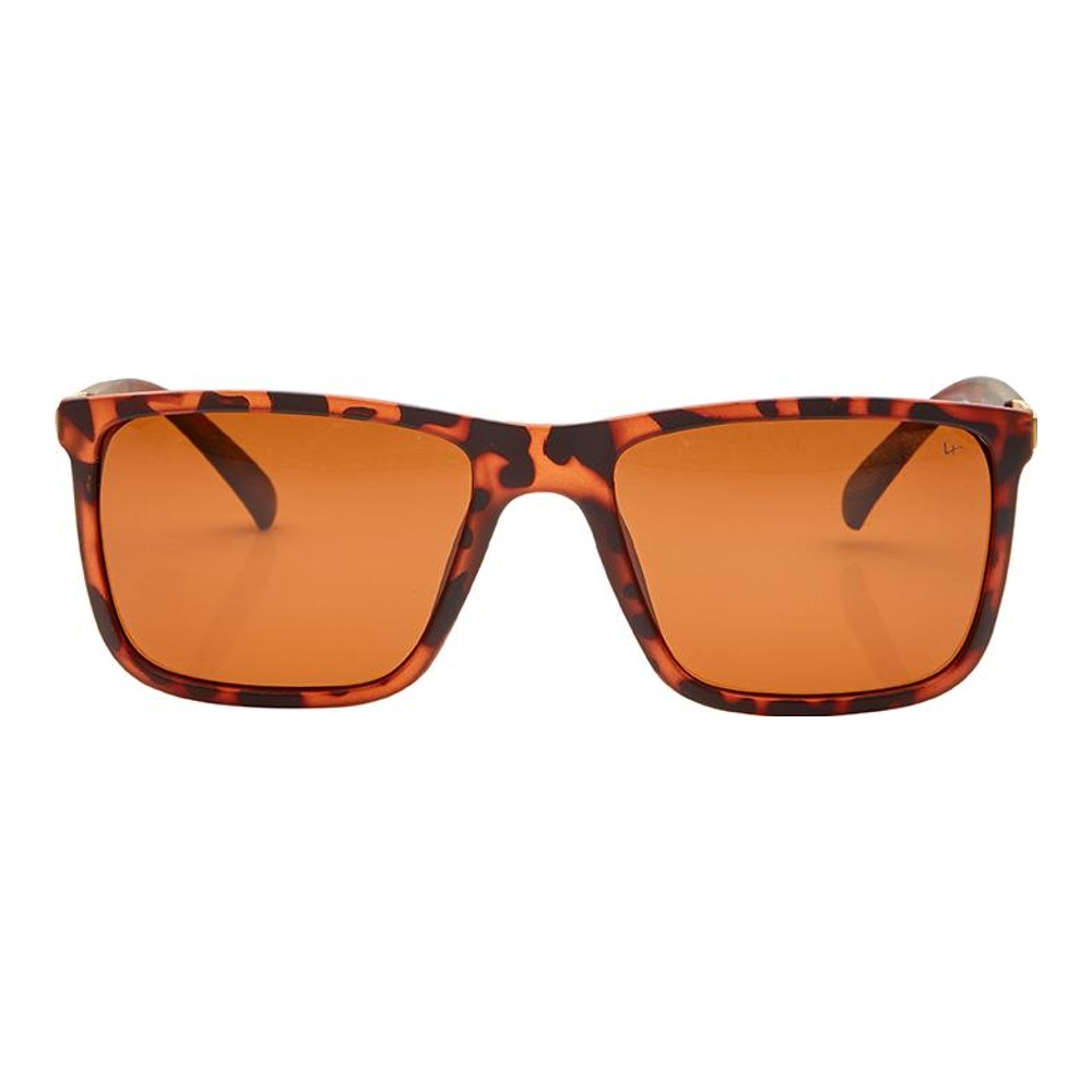 Rectangle Polarised Lens Brown Solid Full Rim Medium Vision Express 21798P Sunglasses