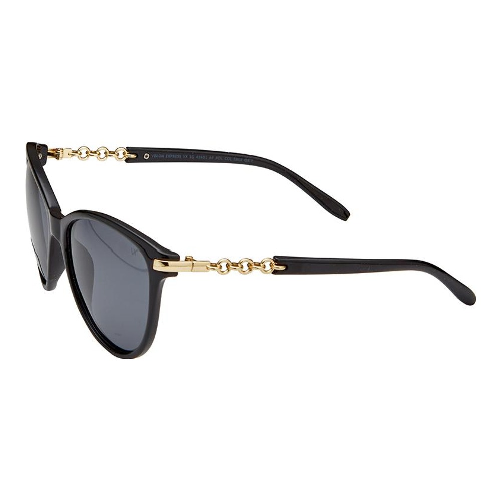 Cat eye Polarised Lens Grey Solid Full Rim Medium Vision Express