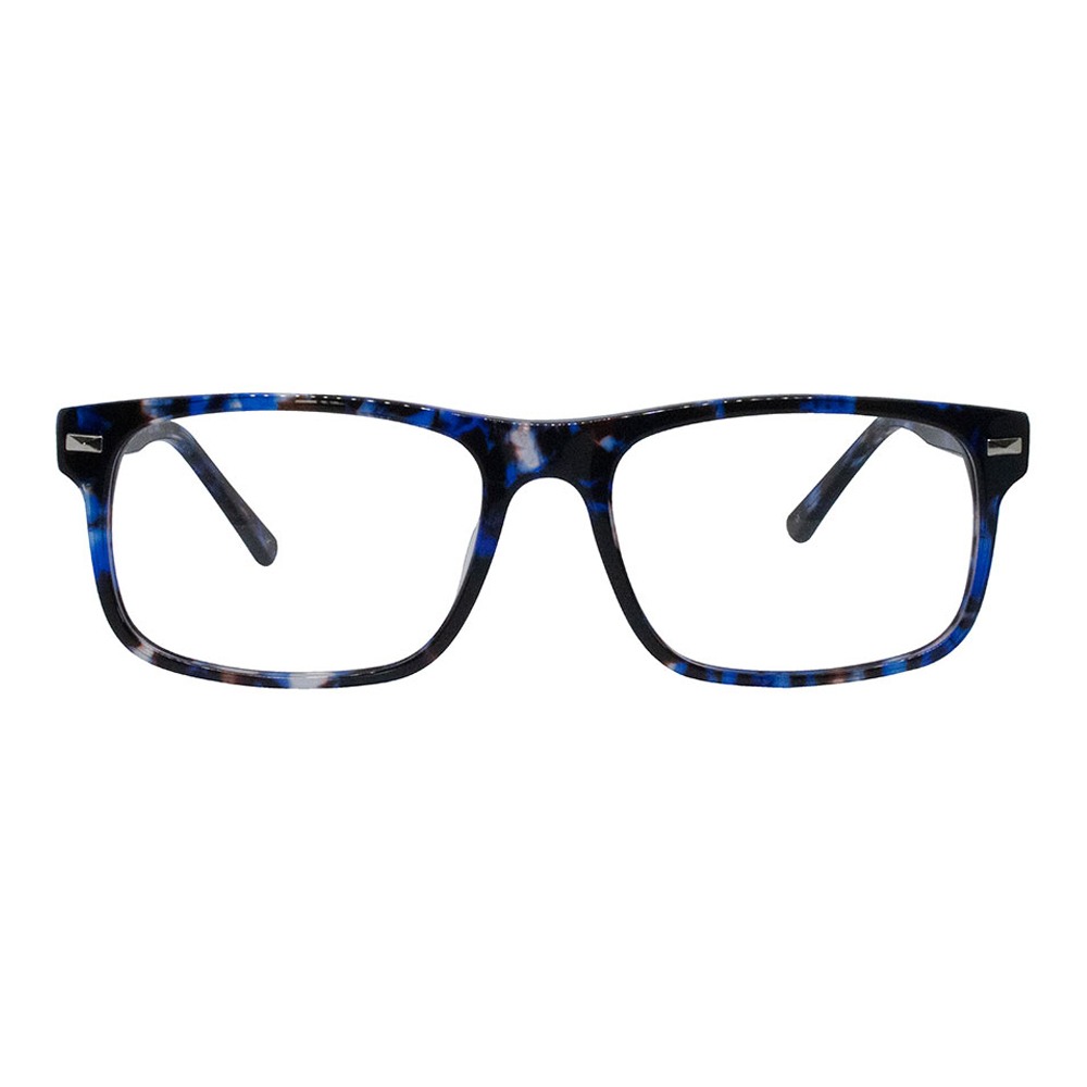 Full Rim Acetate Wayfarer Blue Medium Vision Express 12087AF Eyeglasses