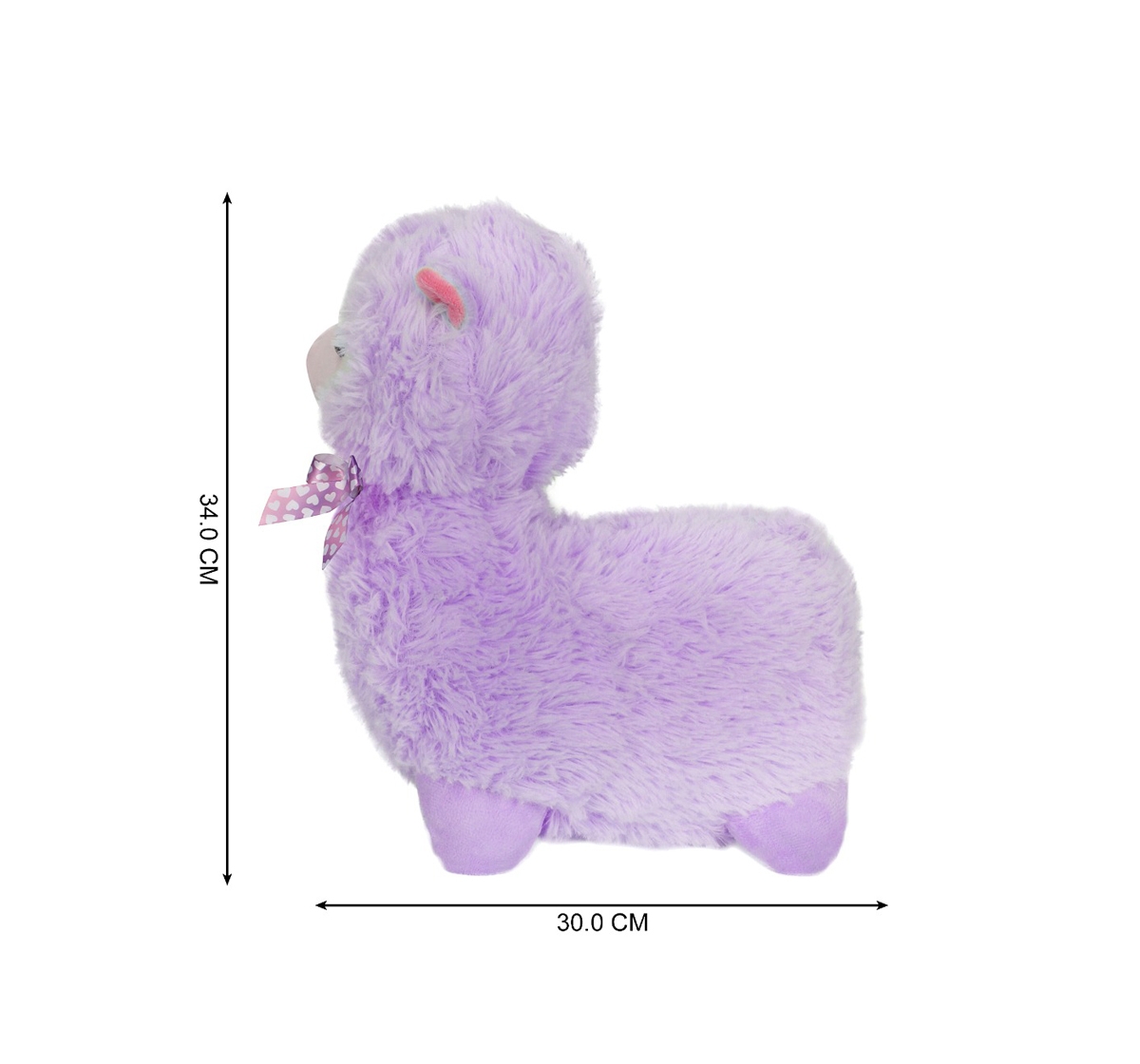 Fuzzbuzz | Fuzzbuzz Llama Stuffed Plush Toy - Purple - 33Cm Quirky Soft Toys for Kids age 0M+ - 33 Cm (Purple) 4