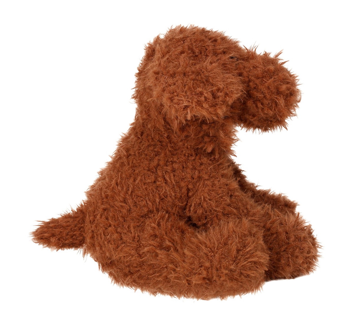 Fuzzbuzz | Fuzzbuzz Sitting Dog - Dark Brown - 25Cm Quirky Soft Toys for Kids age 0M+ - 25 Cm (Dark Brown) 2