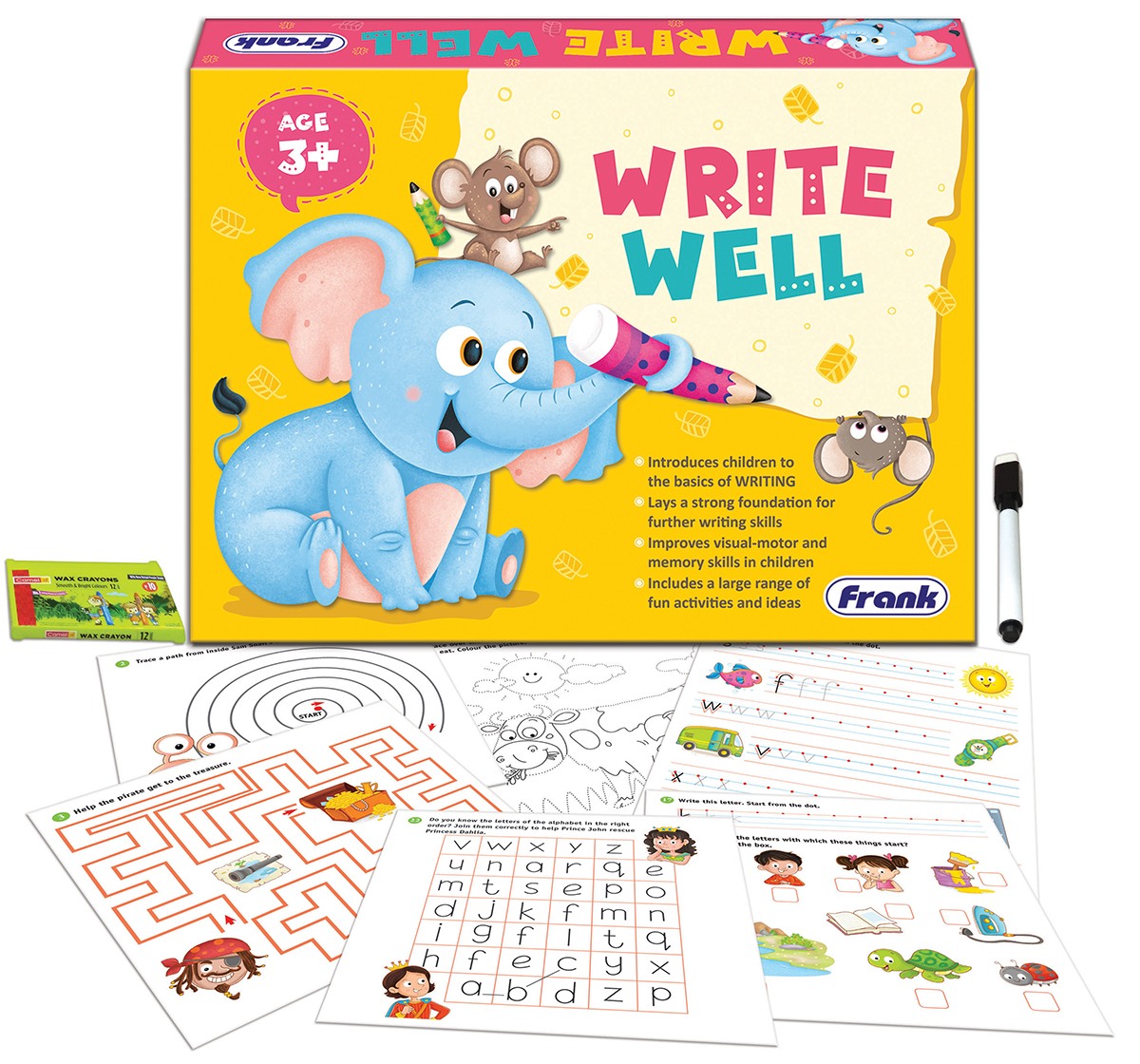 Frank Write Well Puzzles for Kids age 3Y+
