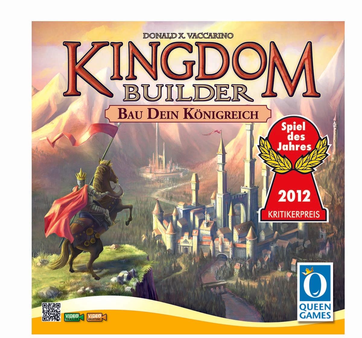 Queen Games | Queen Games Kingdom Builder Board Games for Kids Age 8Y+ 0