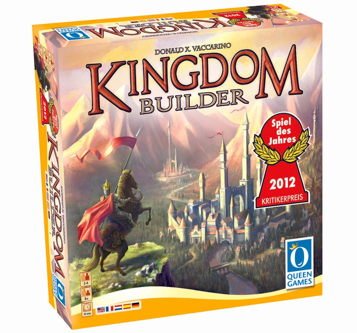 Queen Games | Queen Games Kingdom Builder Board Games for Kids Age 8Y+ 1