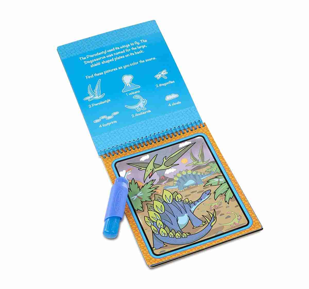 Melissa & Doug Water Wow Dinosaur Diy Art & Craft Kits for Kids Age 3Y+