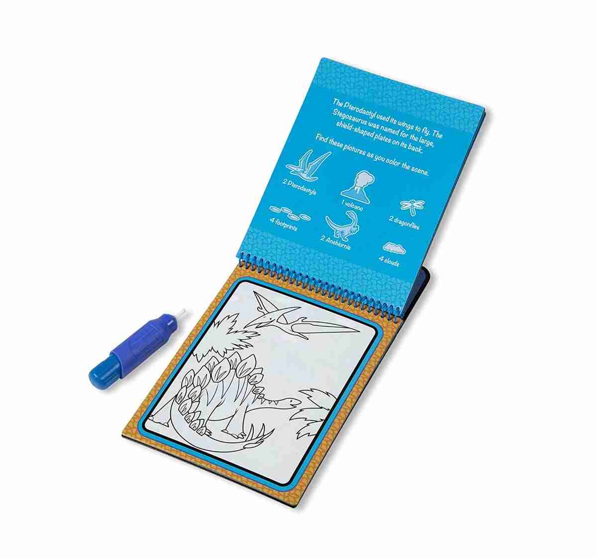 Melissa & Doug Water Wow Dinosaur Diy Art & Craft Kits for Kids Age 3Y+