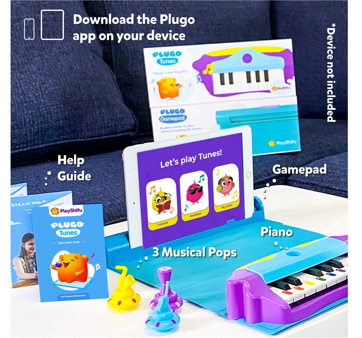 Playshifu Shifu Piano Games for Kids age 5Y+