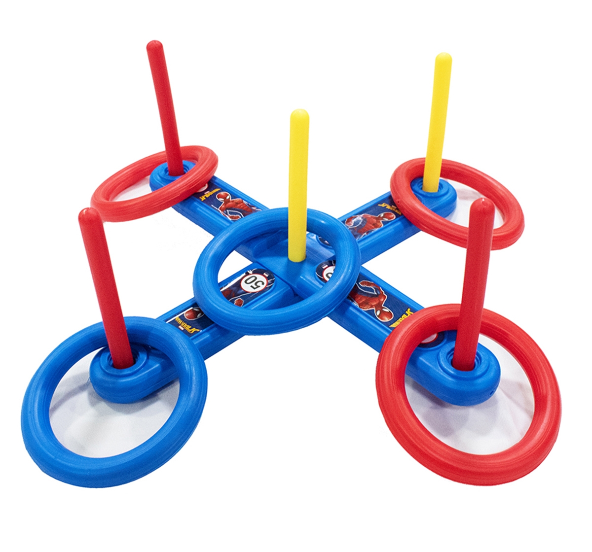 Itoys | IToys Marvel Spiderman Ringtoss game for kids, Unisex, 3Y+(Multicolour) 0