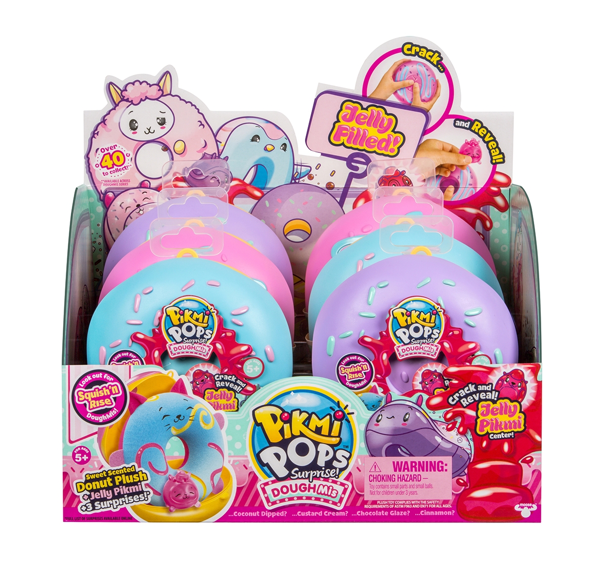 Pikmi Pops | Pikmi Pops Doughmi  Series Surprise Pack Novelty for Girls age 5Y+ - 16 Cm 0