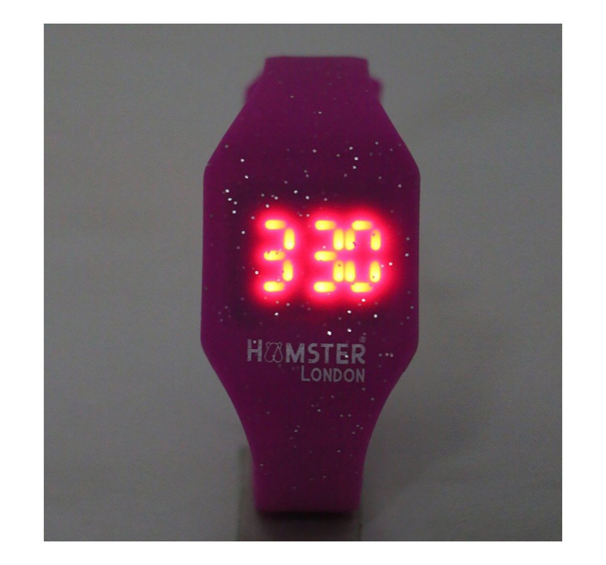 Hamster London Glitter Watch for Girls age 3Y+ (Pink)