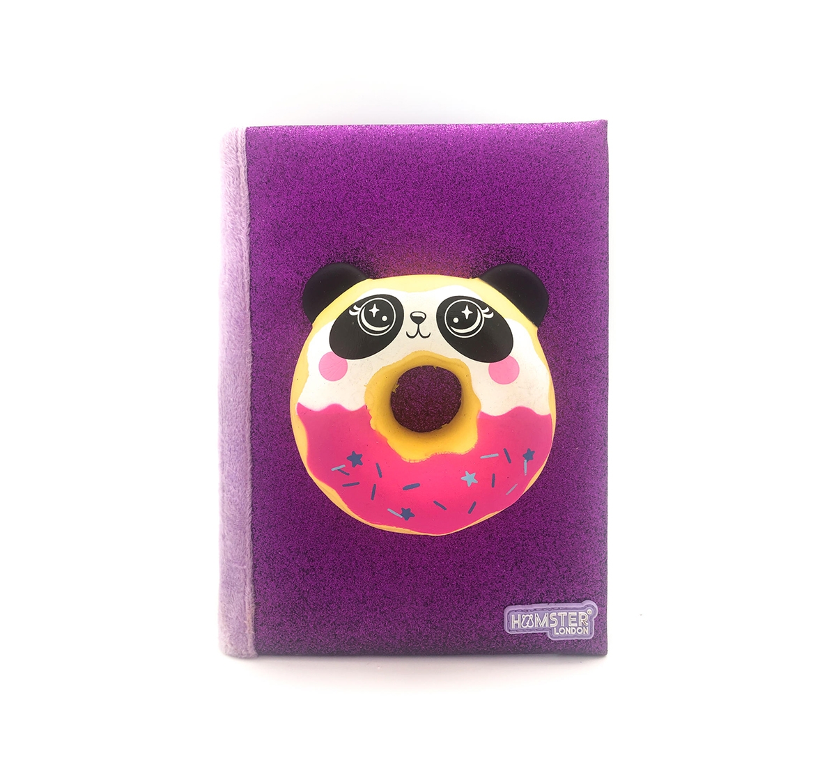 Hamster London | Hamster London Panda Doughnut Diary for Kids age 3Y+ (Purple)  0
