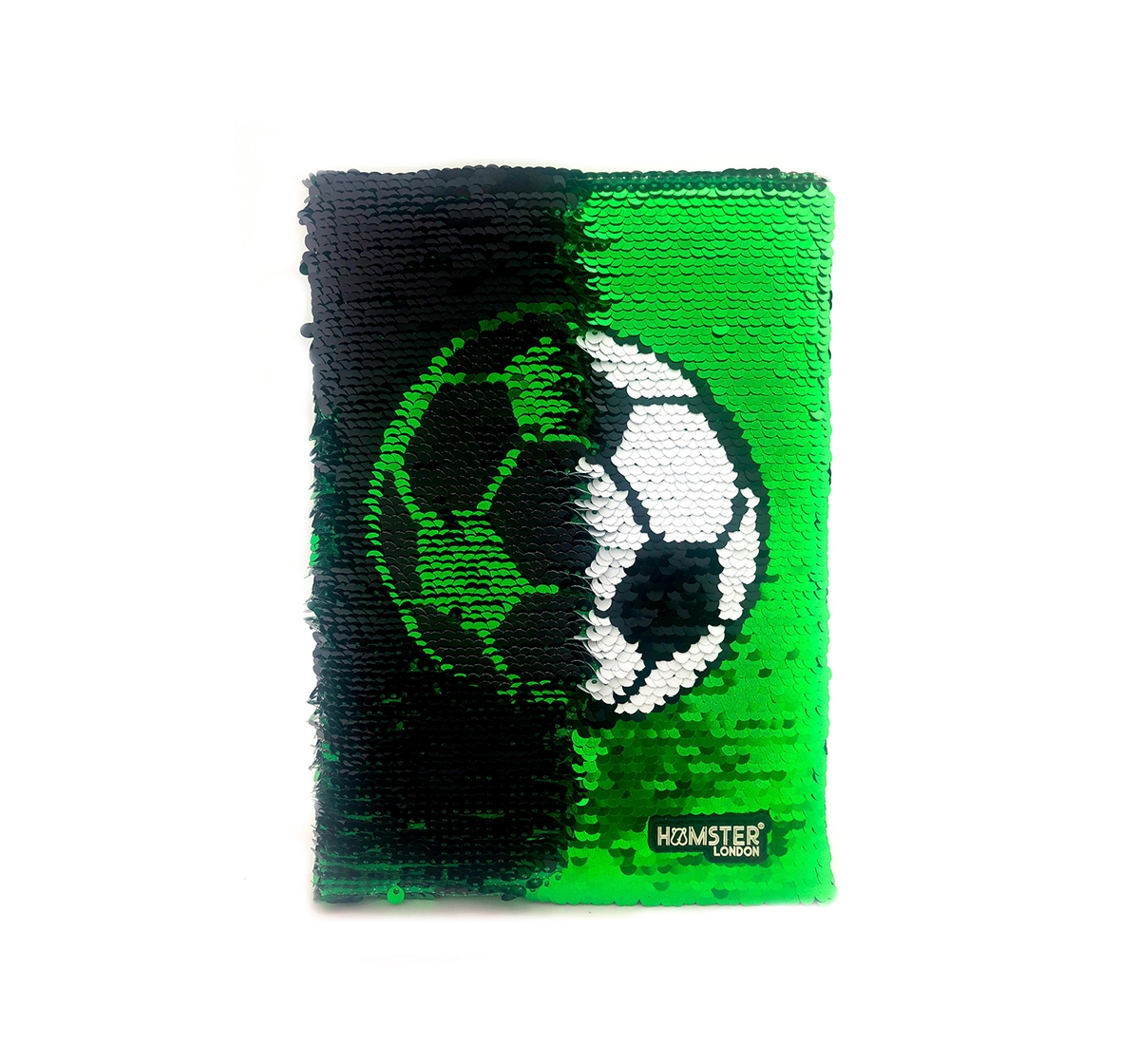 Hamster London | Hamster London Sequin Football Diary for Kids age 3Y+ (Green)  1