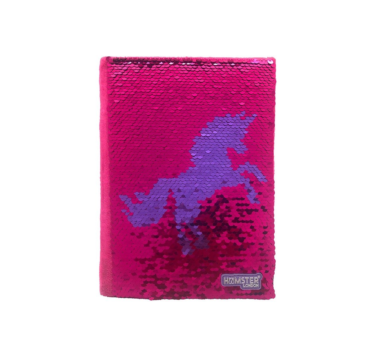 Hamster London Sequin Unicorn Diary for Kids age 3Y+ (Pink)