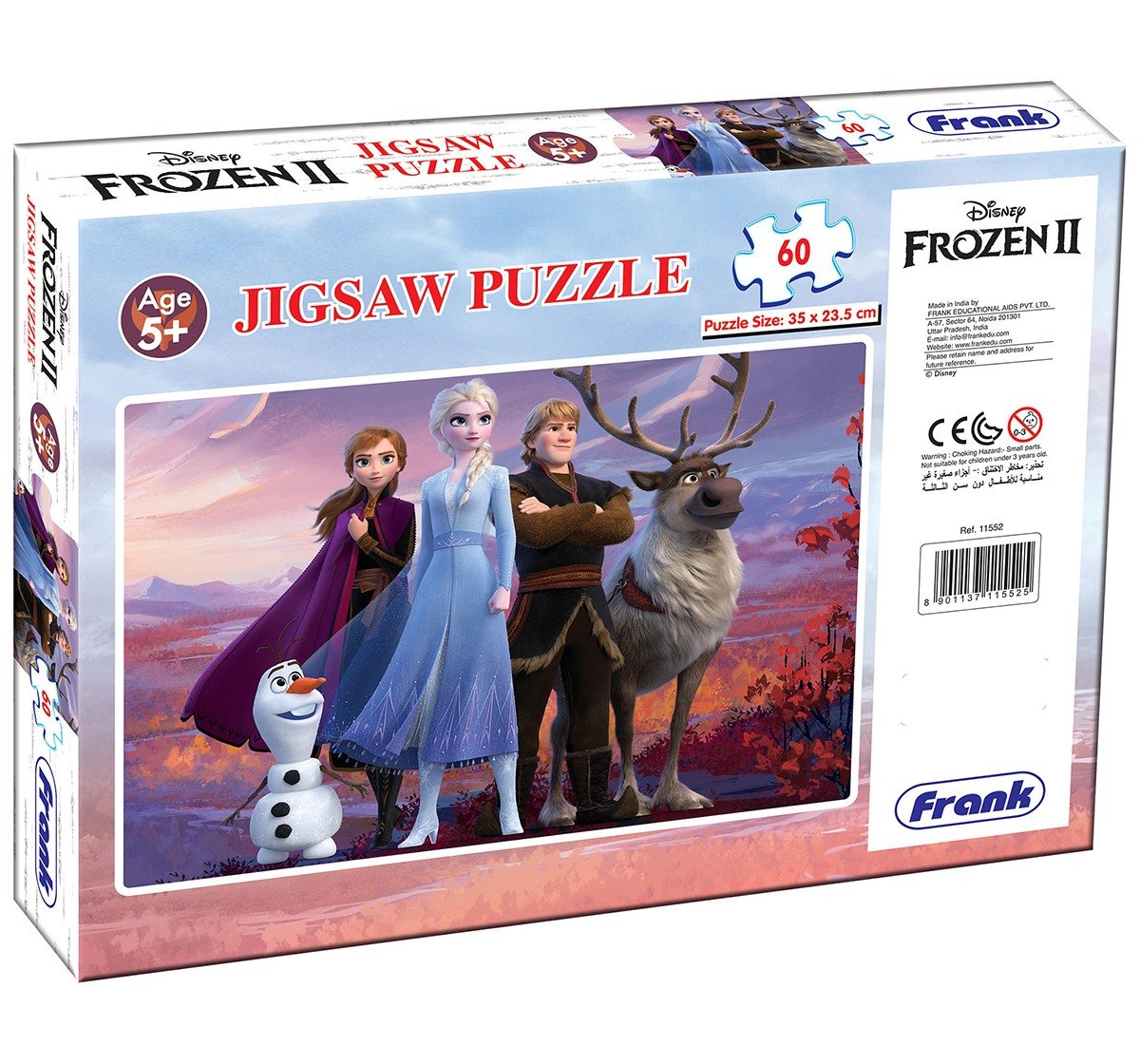 Frank Frozen II 60 Pcs Puzzle for Kids age 5Y+