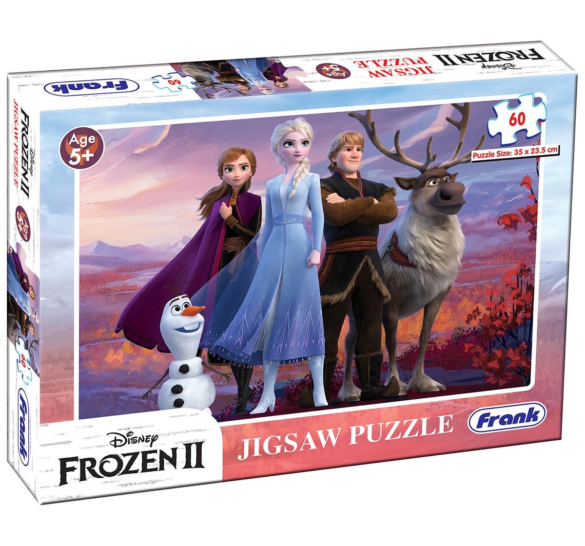 Frank Frozen II 60 Pcs Puzzle for Kids age 5Y+
