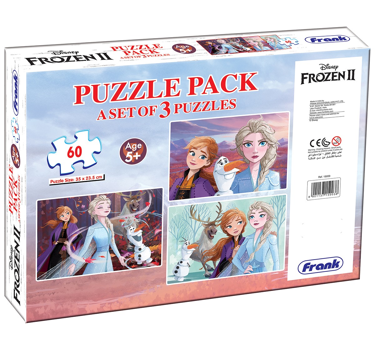 Frank Frozen II Puzzle  for Girls age 5Y+