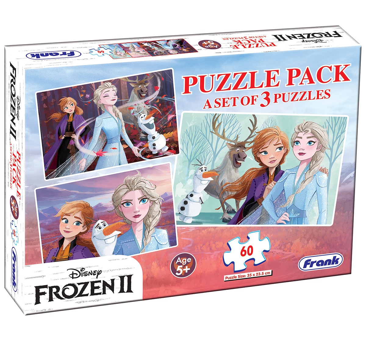 Frank Frozen II Puzzle  for Girls age 5Y+