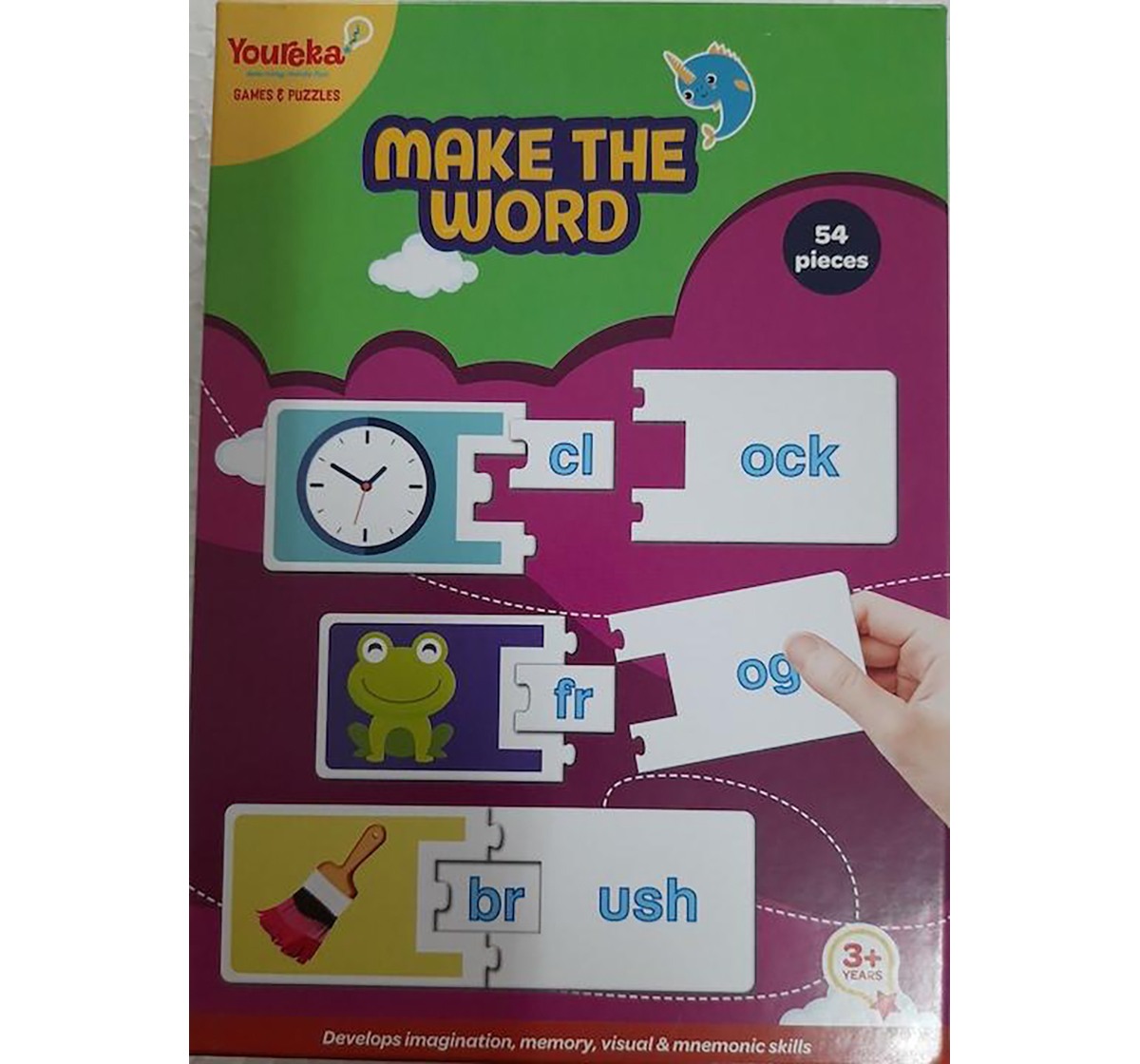Youreka Make the Word Puzzle for Kids age 3Y+