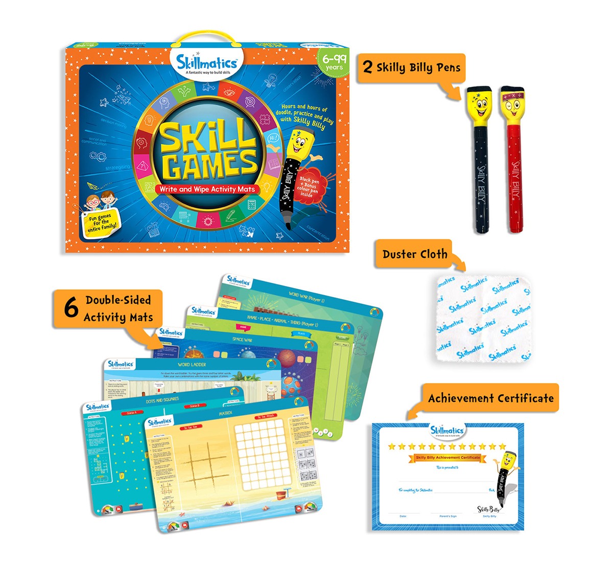 Skillmatics Skill Games   Games for Kids age 6Y+