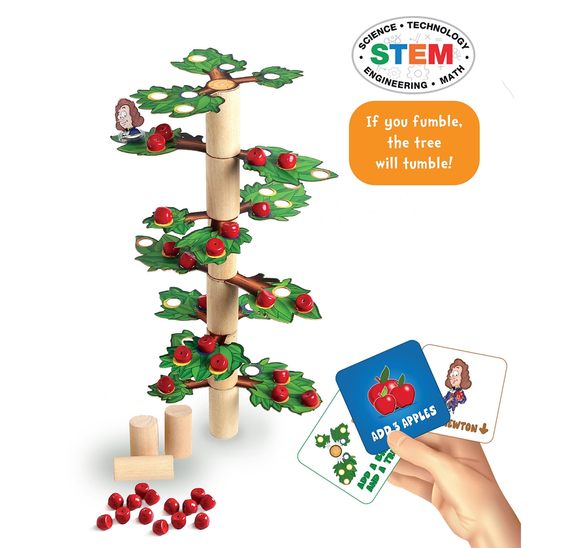 Skillmatics | Skillmatics Newton'S Tree | Fun Family Game Of Balancing And Skill For Kids Ages 6 And Up  Games for Kids age 6Y+  3