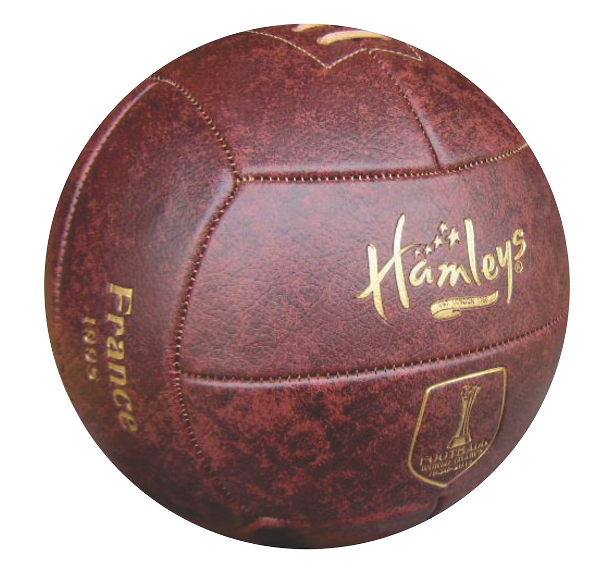 Hamleys Retro Leatherette Football for Kids age 1Y+