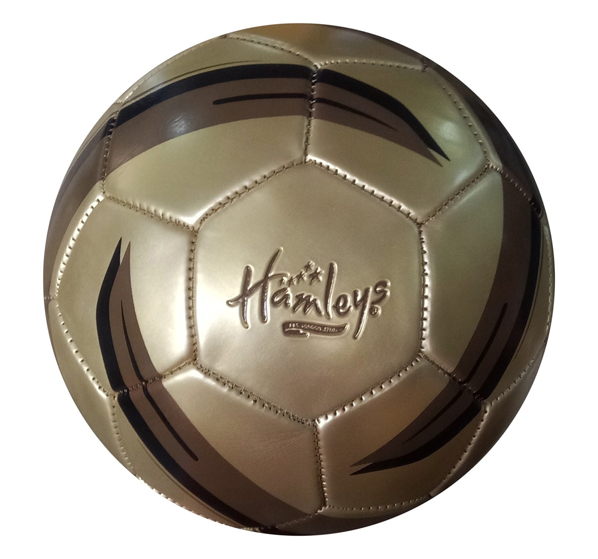 Hamleys Star Metallic Football for Kids age 1Y+ (Gold)