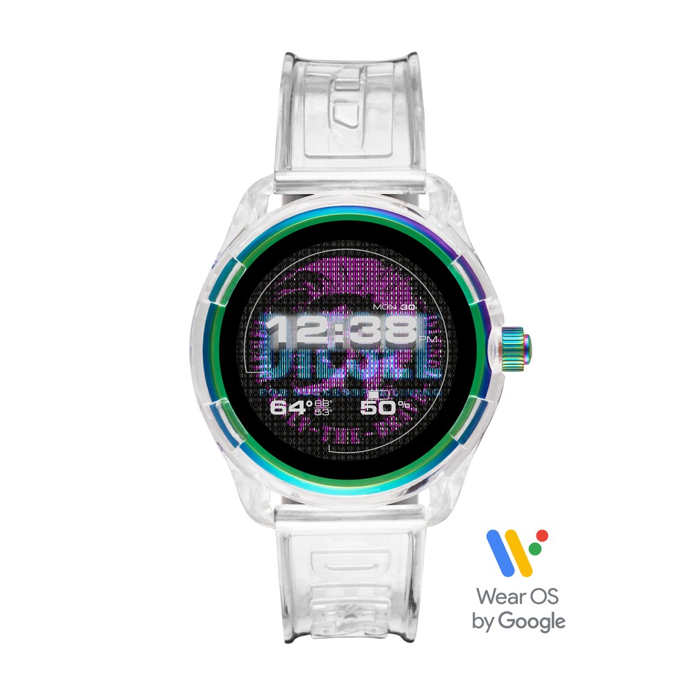 Transparent Fadelite Men Transparent Smart Watch