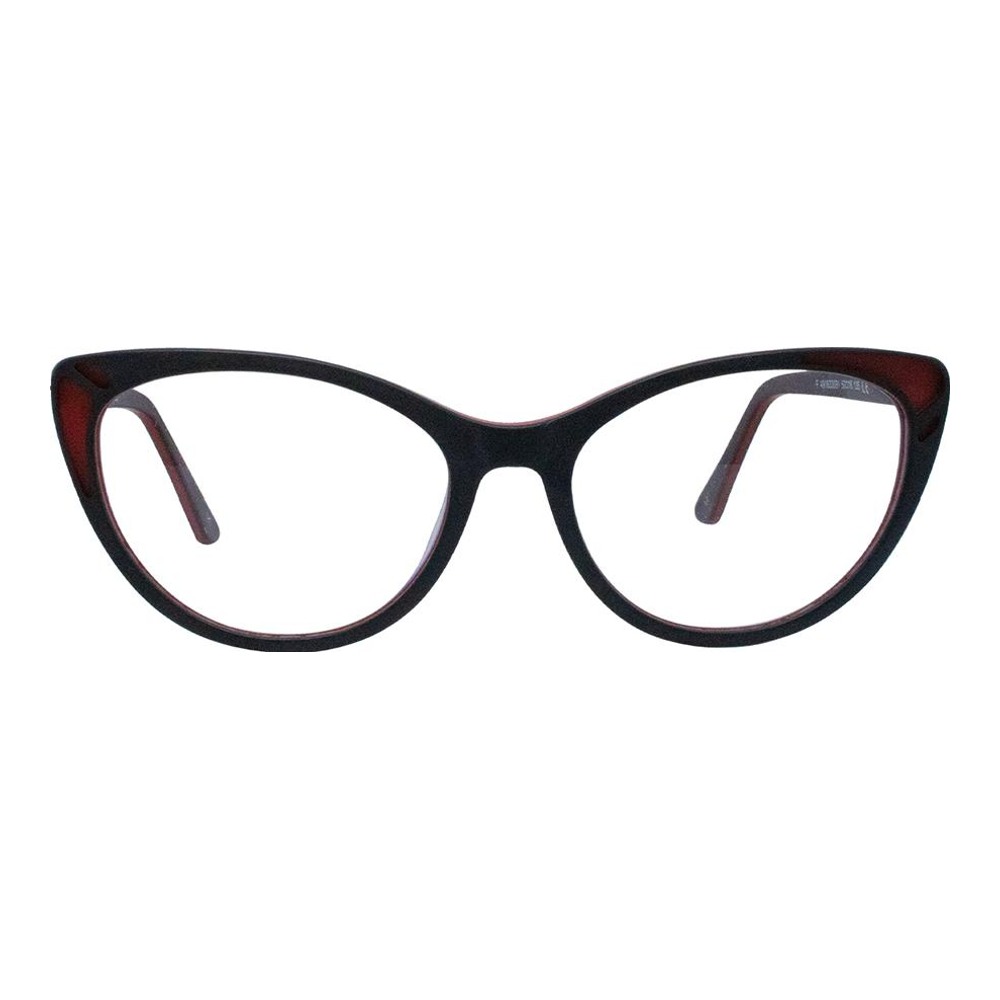 Full Rim Acetate Cat Eye Black Medium Vision Express 49111AF Eyeglasses