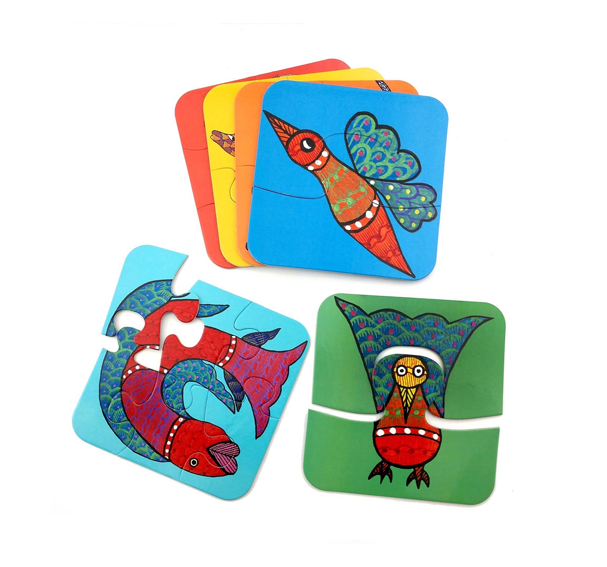 Froggmag | Frogg Toddler Puzzle Gond Puzzles for Kids age 2Y+ (Blue) 1