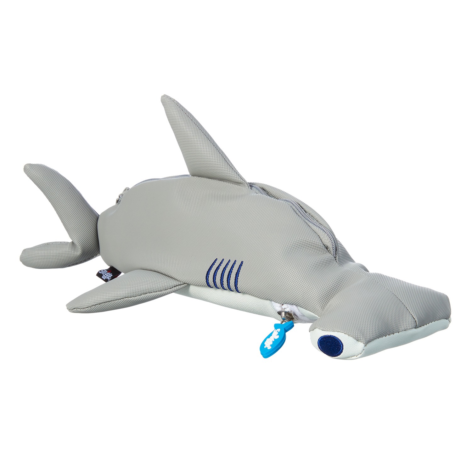 Smiggle Flow Novelty Pencil Case - Shark Bags for Kids age 3Y+ (Shark)
