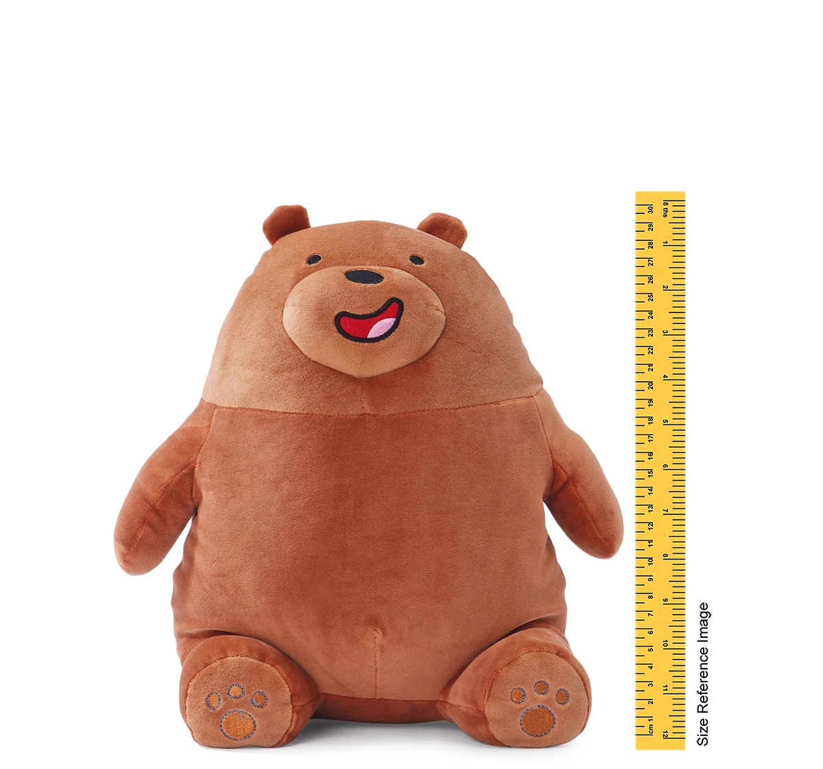 We Bare Bears We Bare Bear Sitting Grizzly Bear Plush 30 Cm