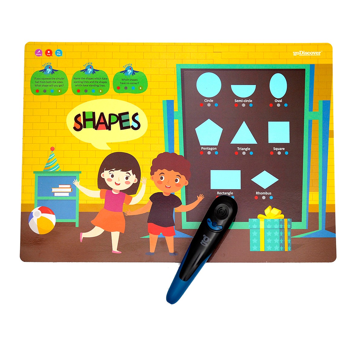 Go Discover Kinder Smart Interactive Learning Series Games for Kids age 3Y+