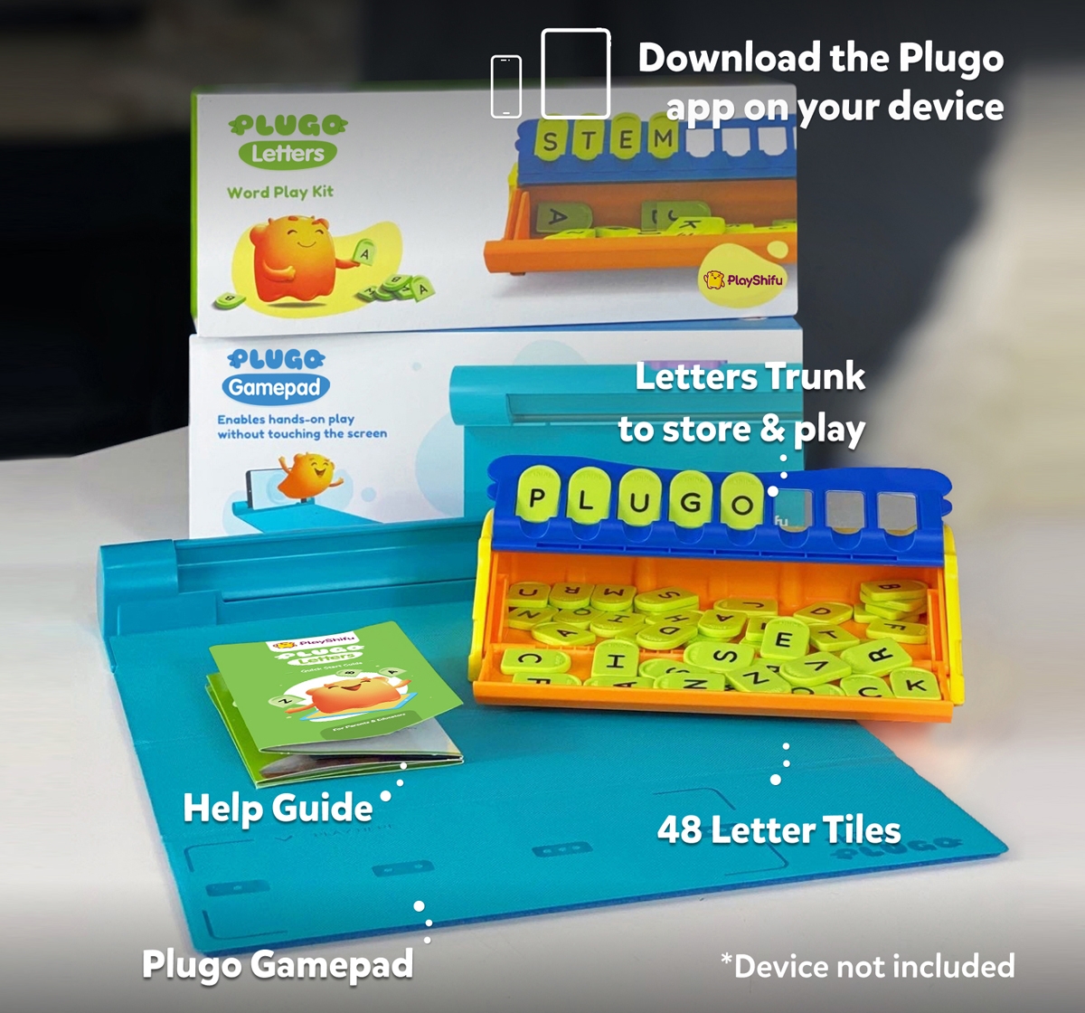 Playshifu | Plugo Letters - Word­ Building with Stories & Puzzles Games for Kids age 4Y+  4