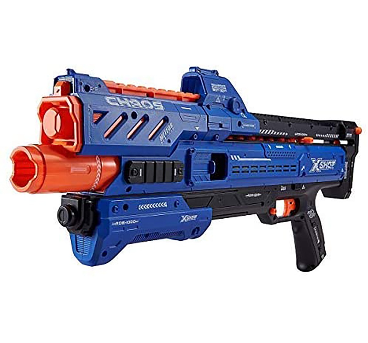 X-Shot Chaos Orbit Blaster with 24 Dart Ball Blasters for Kids age 14Y+