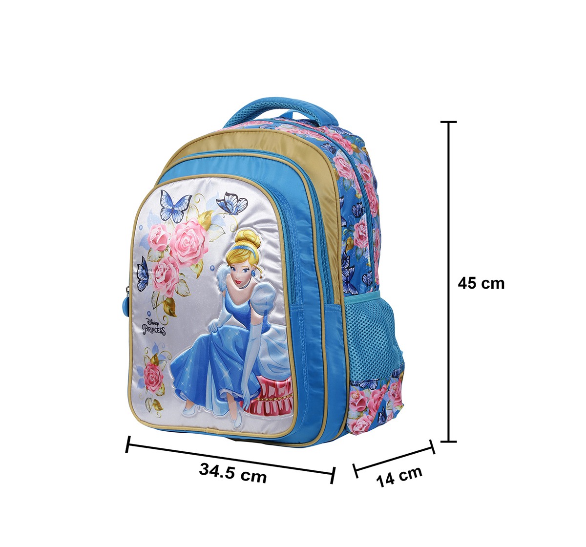 Disney Princess Travel In Style 18" Backpack Bags for Girls age 3Y+
