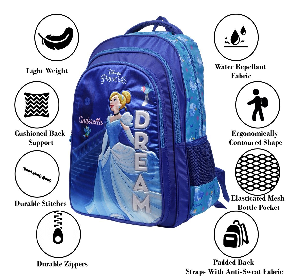Simba Princess Amazing Me 16 Backpack Multicolor 3Y+