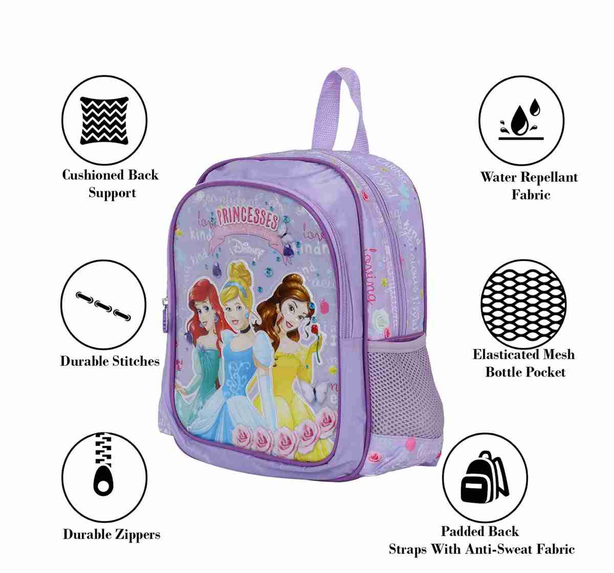 Disney Princess Believe In Friendship 12" Backpack Bags for Girls age 3Y+