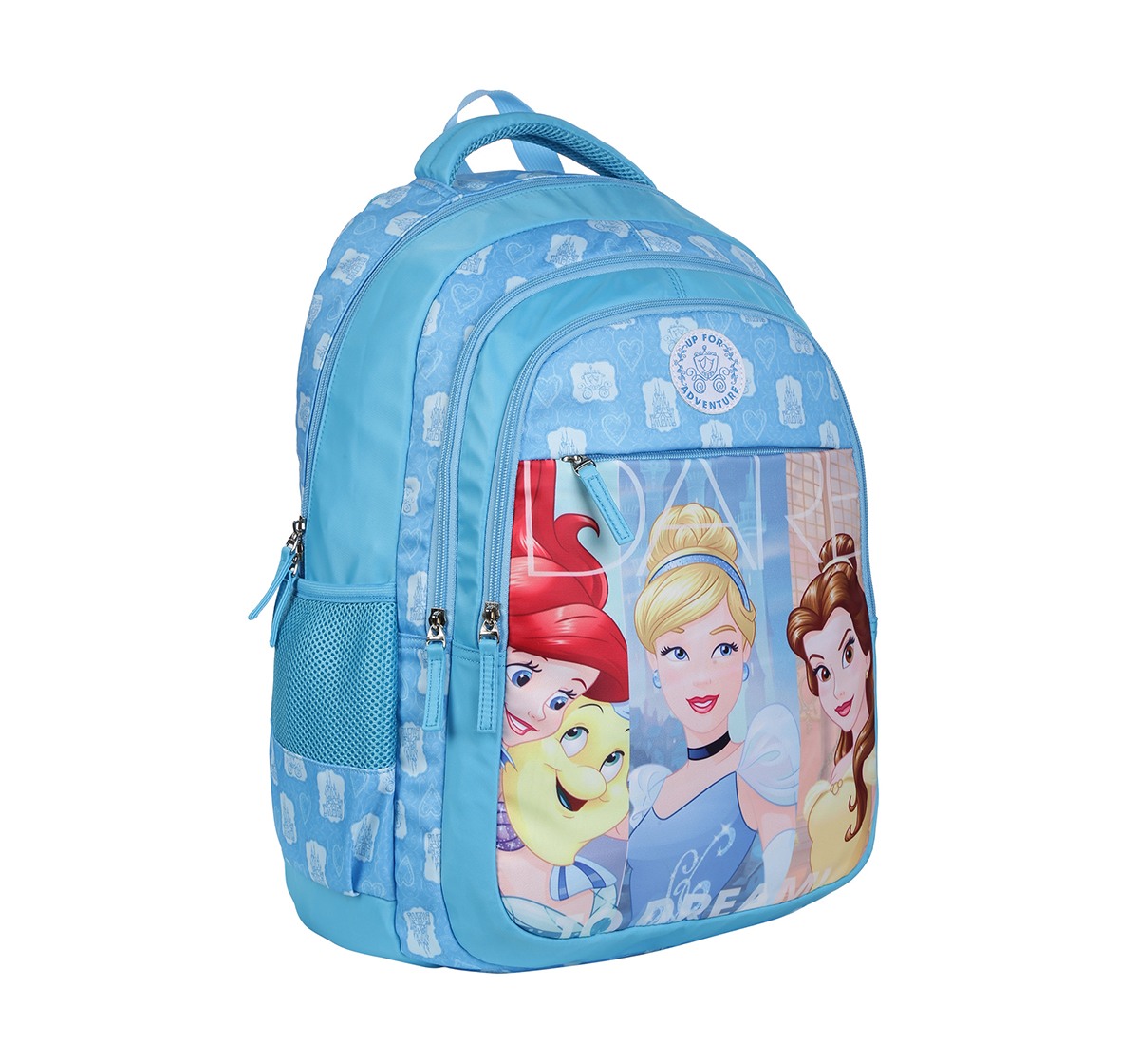 Disney Princess Adventure Blue 17" Backpack Bags for Girls age 3Y+