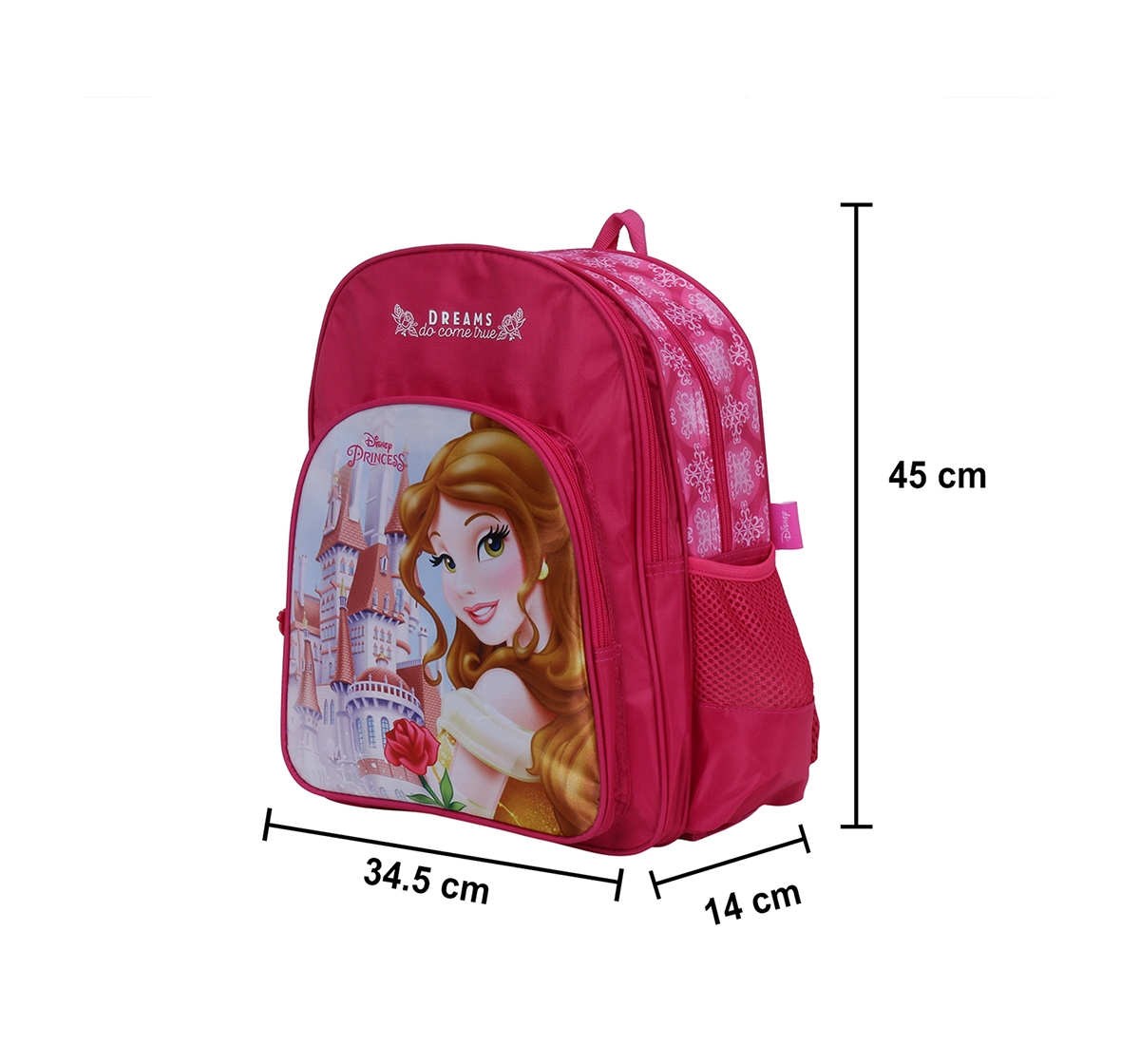 DISNEY | Disney Princess Castle 18" Backpack Bags for Girls age 3Y+  6