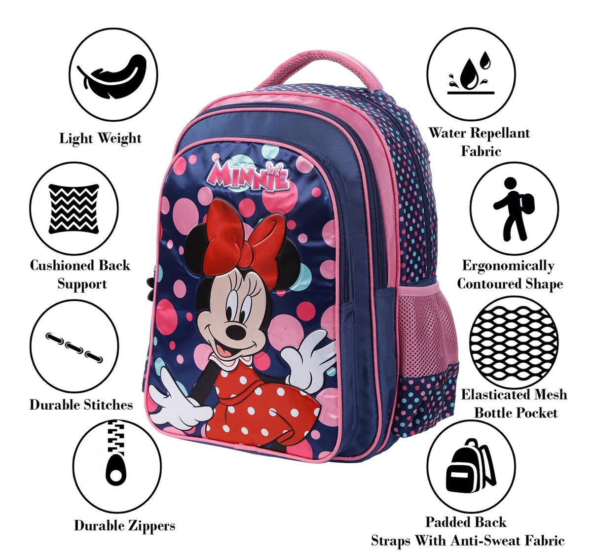 Simba Minnie Be Fabulouse 14 Backpack Multicolor 3Y+
