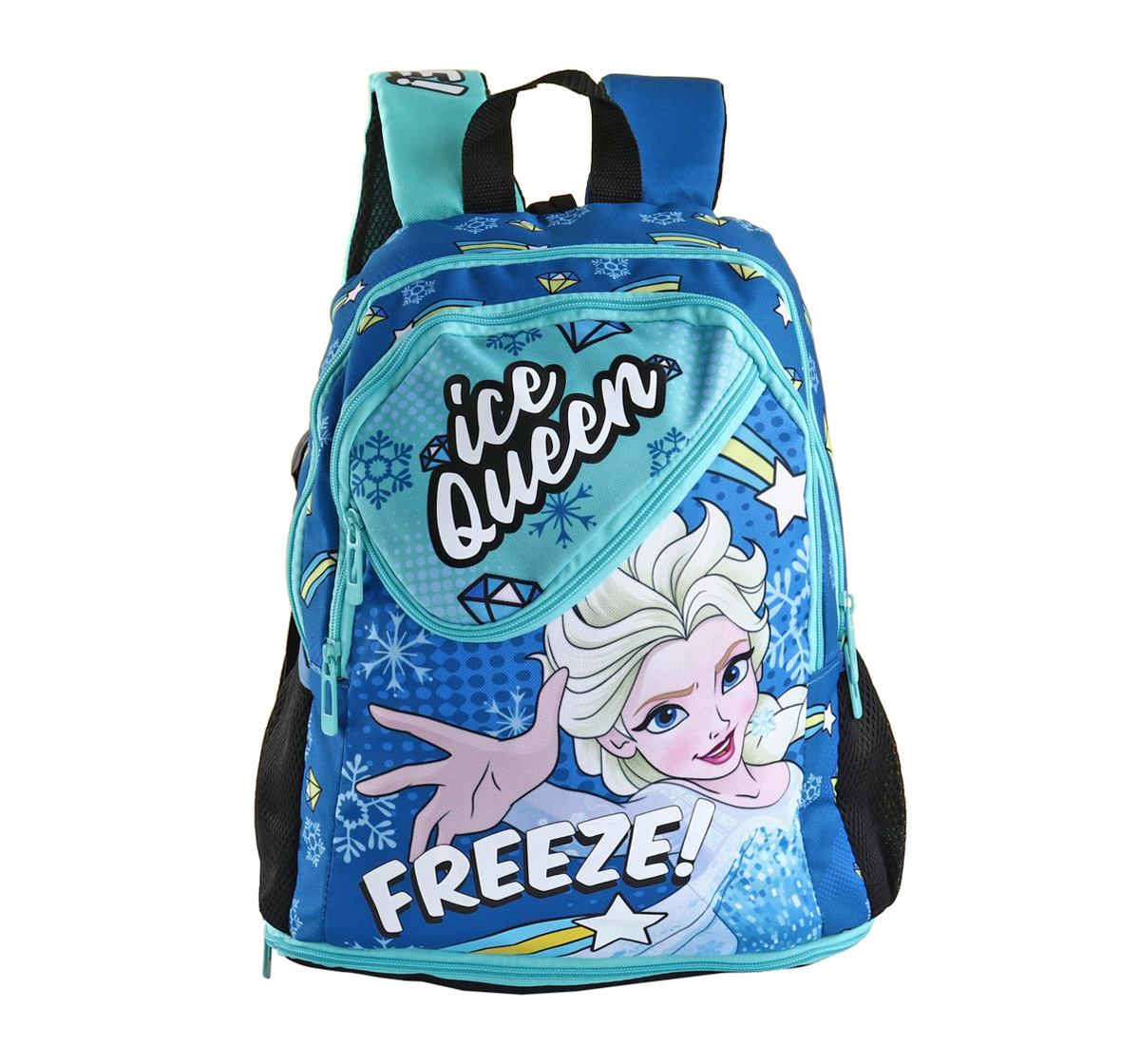 Disney Elsa School Bag with Lunch Box Compartment 43 cm Blue 6Y+