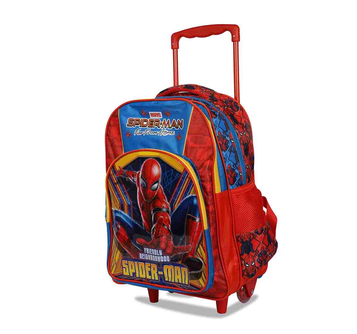 Excel Production Spiderman Friendly Neighbourhood School Trolley Bag 46 Cm Bags for Boys Age 10Y+