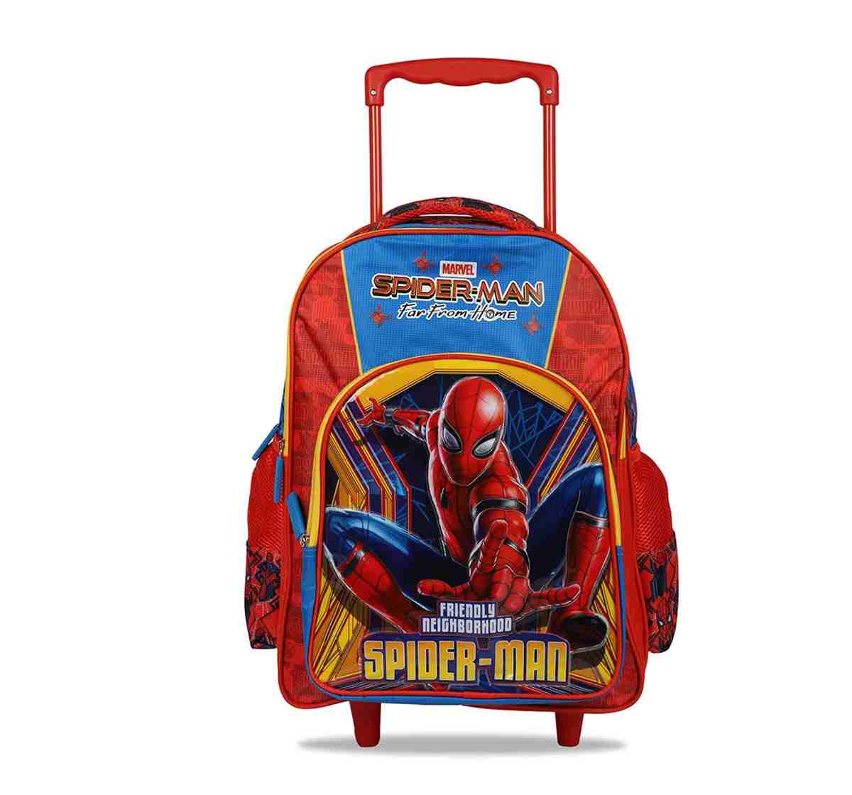 Excel Production Spiderman Friendly Neighbourhood School Trolley Bag 46 Cm Bags for Boys Age 10Y+
