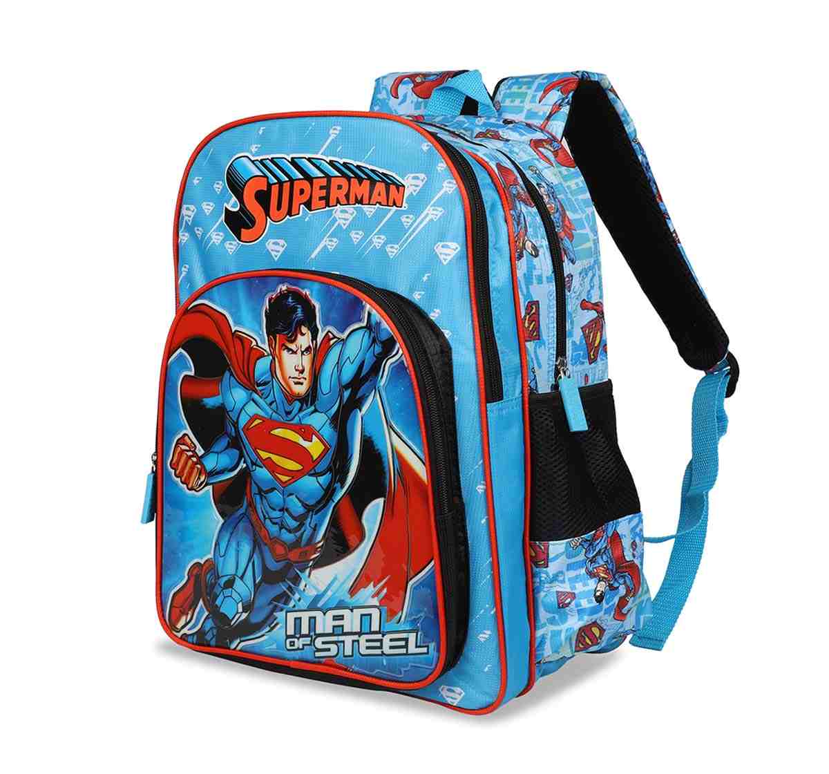 Excel Production Superman Man Of Steel School Bag 46 Cm Bags for Boys Age 10Y+