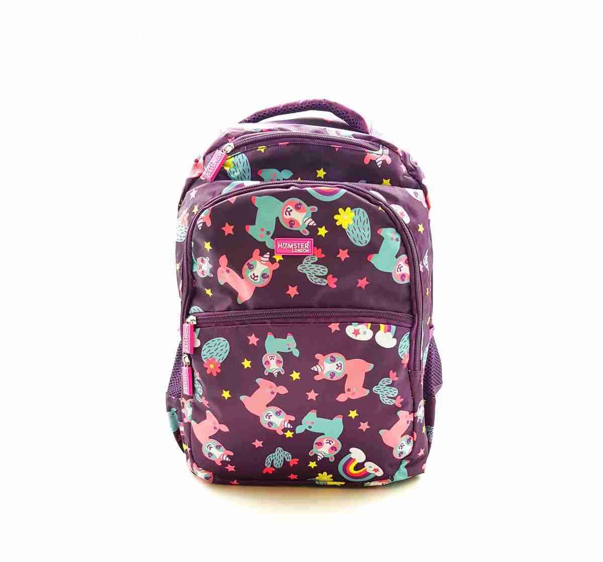 Hamster London Llama Backpack Travel for Kids Age 3Y+ (Purple)