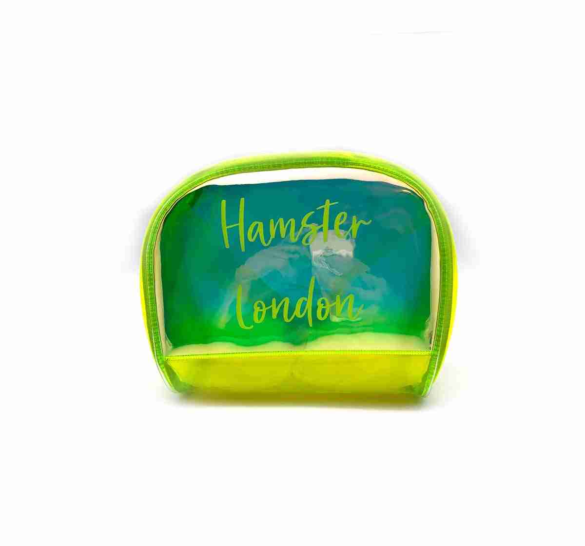 Hamster London Shell Pouch Aqua Bags for Girls Age 3Y+ (Blue)