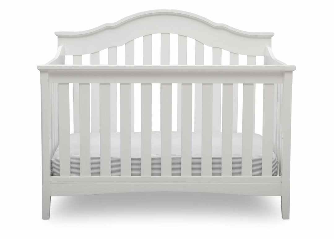 Delta Children Farmhouse 6 In 1 Convertible Crib White